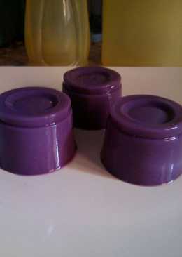 Puding ubi ungu lembutt