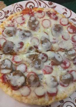 Pizza teflon takaran simpel