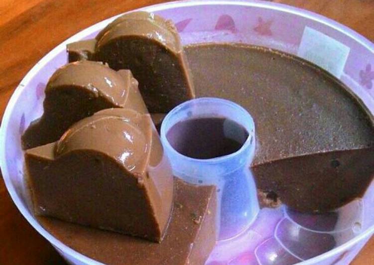 resep masakan Puding brownie