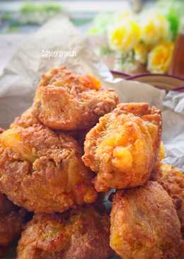 Pisang goreng oatmeal madu