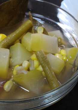 Menu sehat Sayur Asem sedep!