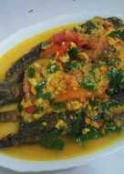 Lele kemangi kuah kuning