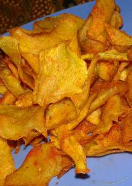 Kriuk crispy ubi pedas manies