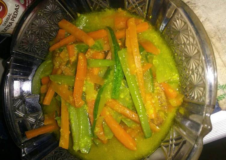 resep Acar kuning timun wortel