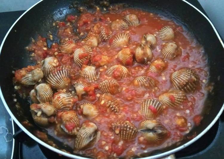 resep masakan Kerang saos asam manis pedas