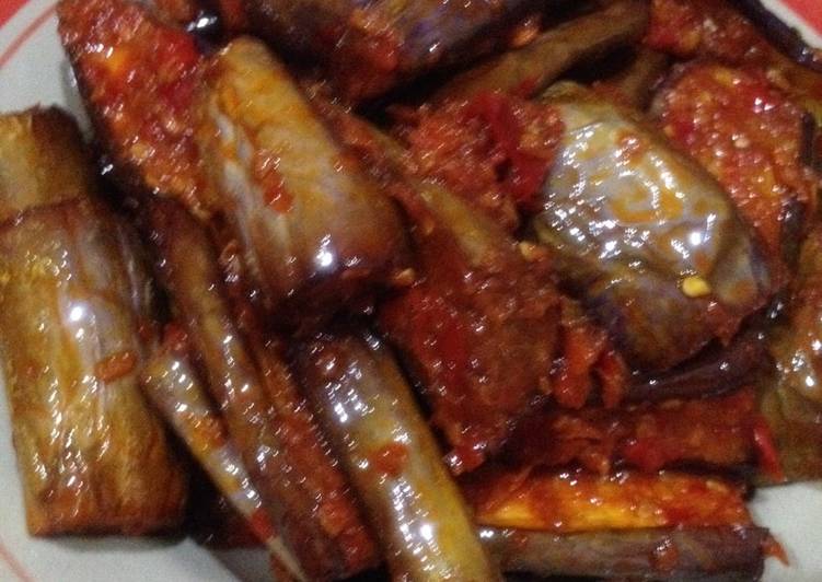 Resep Terong balado simple enak ?? Karya Riska Andina