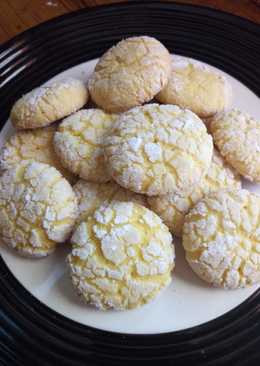 Lemon Crinkle Cookies