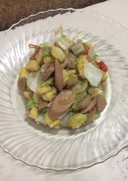 Tumis jagung muda