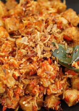 Sambal goreng teri tempe