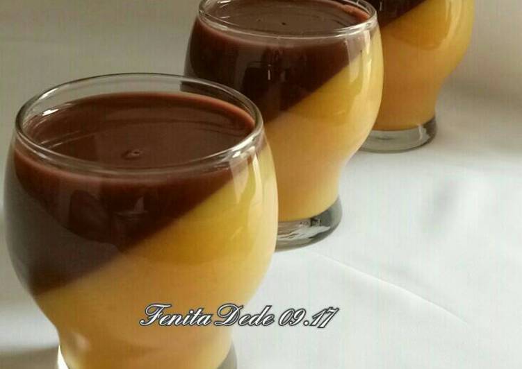 gambar untuk resep Pudding Chocomango