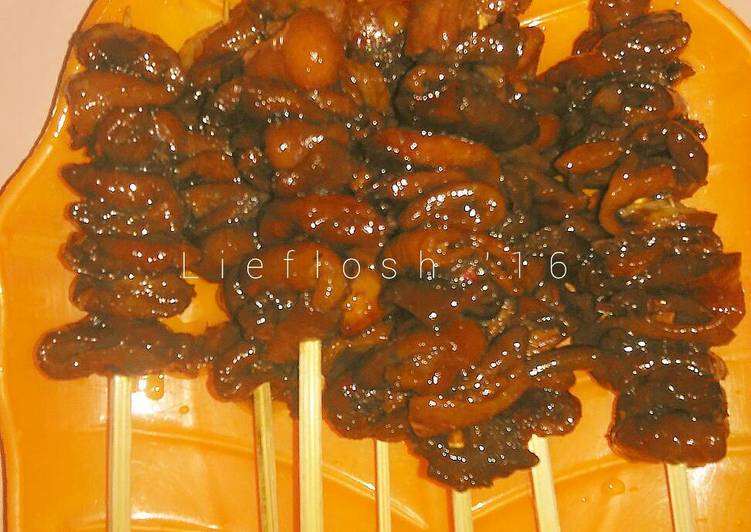 Resep Sate kulit ayam