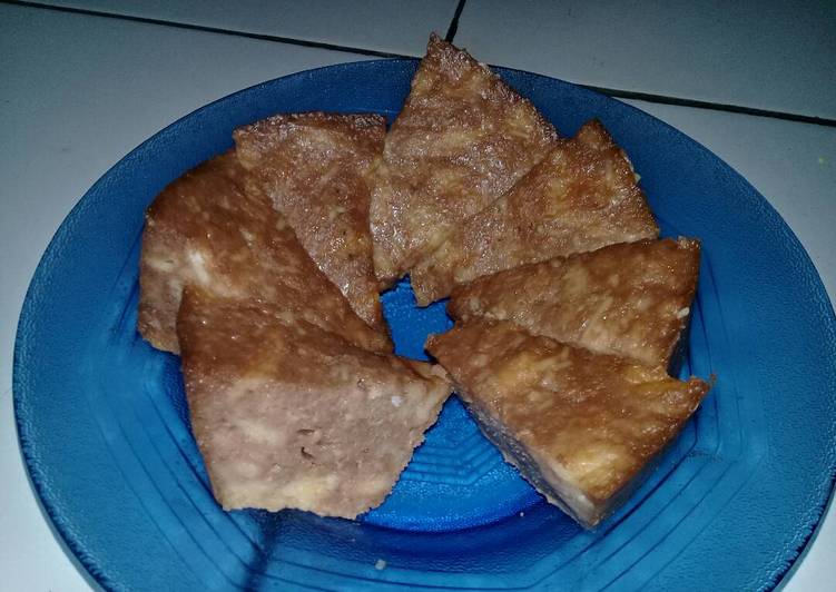 gambar untuk resep makanan Puding roti coklat keju