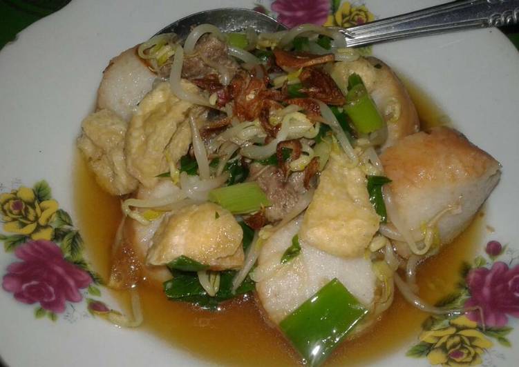 Resep Lontong Daging Balap By Musyrifah Prasetiyo