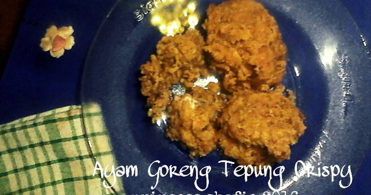 Resep Ayam Crispy Tahan Lama - Surat Rasmi G