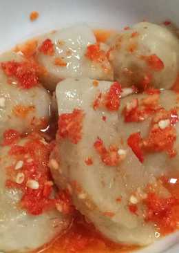 Mpek2 rebus sambal cuka merah