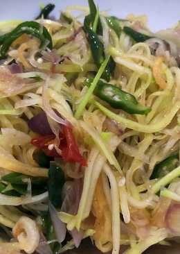 Tumis pepaya muda, simpleð'ð¼