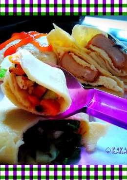 Pancake Nugget dan Sayur