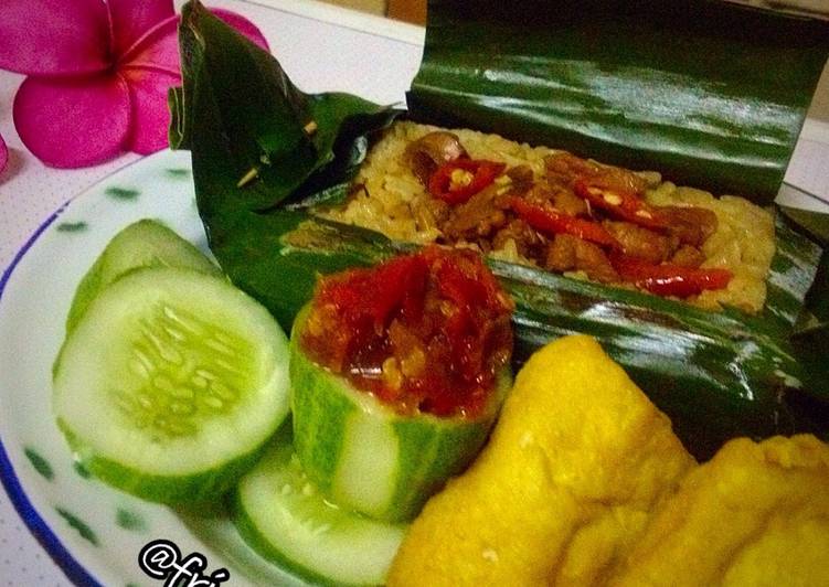 cara membuat Nasi bakar ala NCC ????????