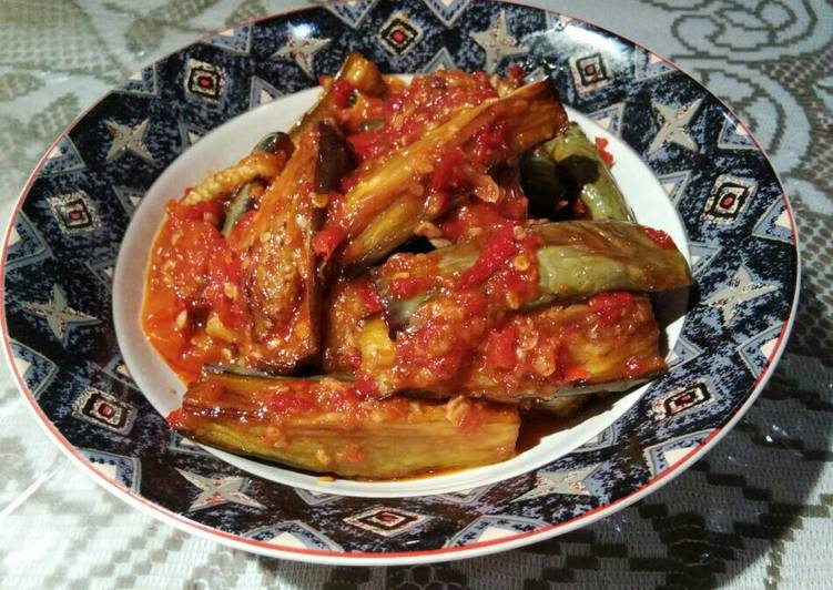 resep Terong Pedas Manis