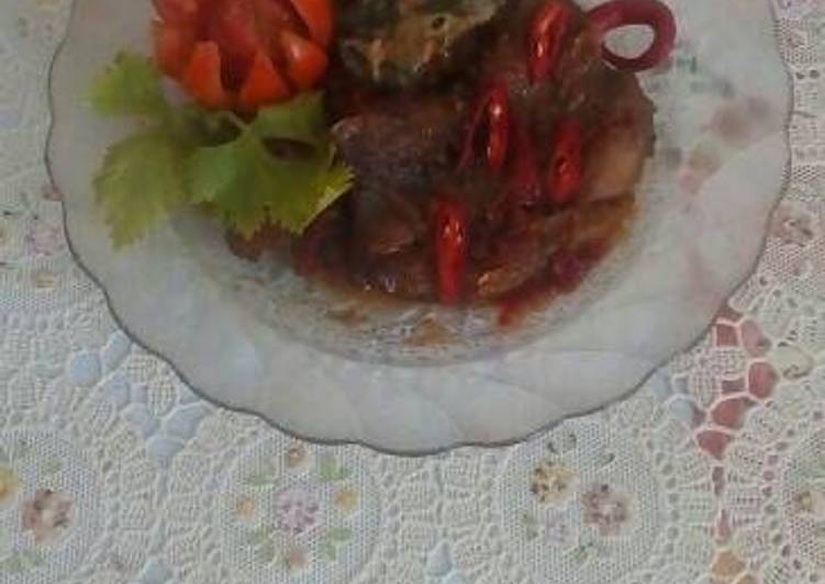 resep makanan Pecak ikan cucut