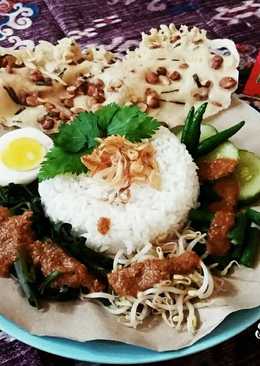 Nasi Pecel Praktis