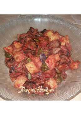 Balado Hati Ayam