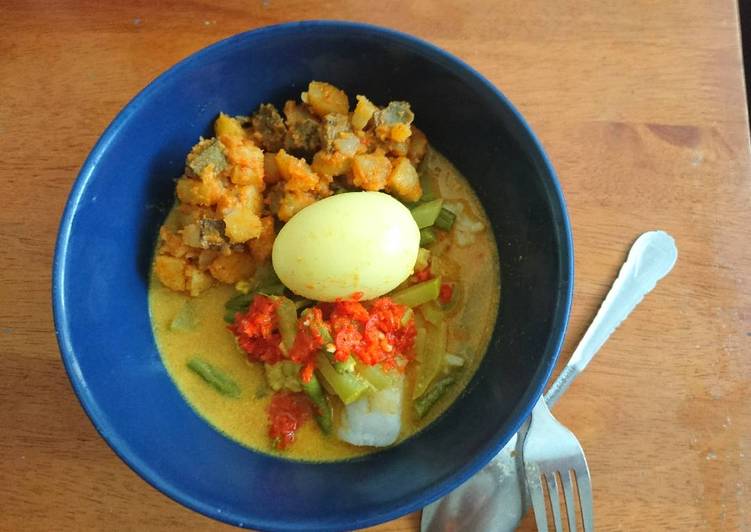 Resep Lontong Sayur Labu Kiriman dari Ditrianie's Kitchen