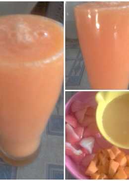 Jus pepaya,jambu air,jeruk nipis (pjj) ðŸ˜ƒ