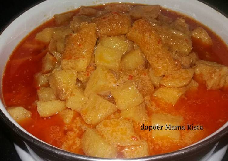 gambar untuk resep Sambel goreng krecek kentang tahu