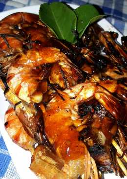 Sate Udang Bakar Madu