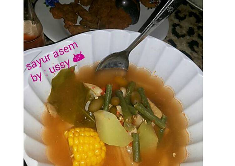 cara membuat Sayur asem (segeerrr!)