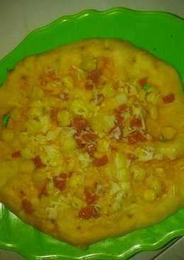Pizza teflon crispy yummy