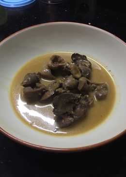 Gulai kecap ati ampela