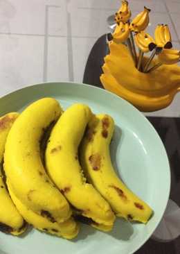 Bolu Kukus bentuk Pisang