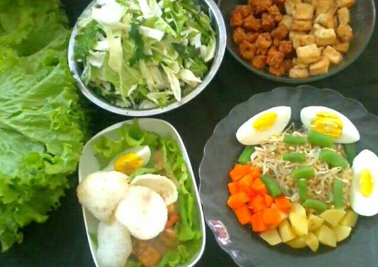 resep masakan Gado2 Siram Ala2 Surabaya