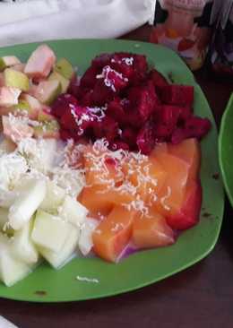 103 resep  salad  buah  yoghurt cimory enak dan sederhana 