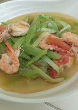 Tumis Waluh udang