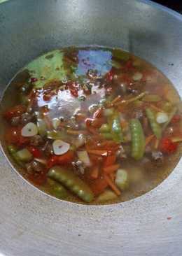 Sayur asem daging sapi