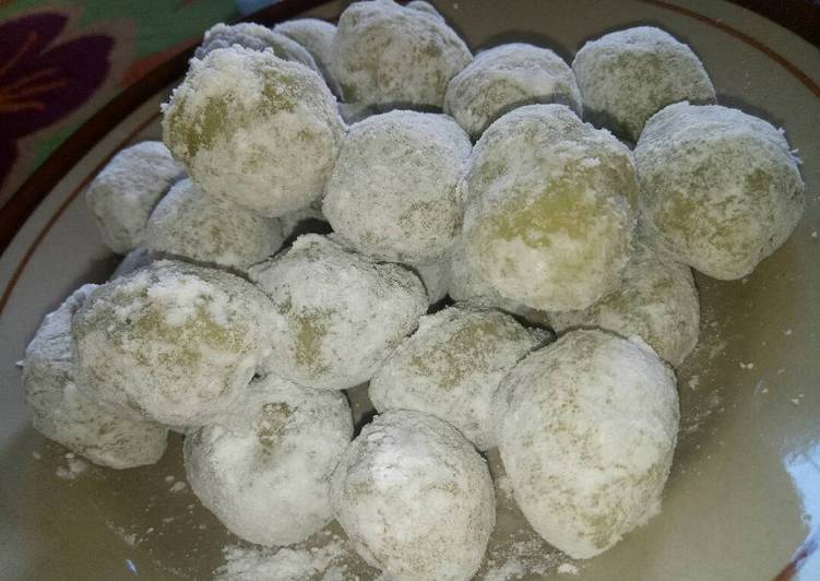 resep makanan Mochi isi kacang ijo