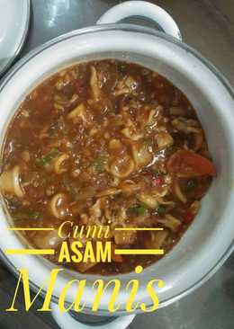 Cumi Asam Manis