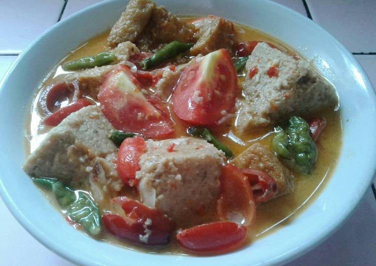  Resep Mix Oncom Kulit Melinjo Tahu Kuah Santan Minim 