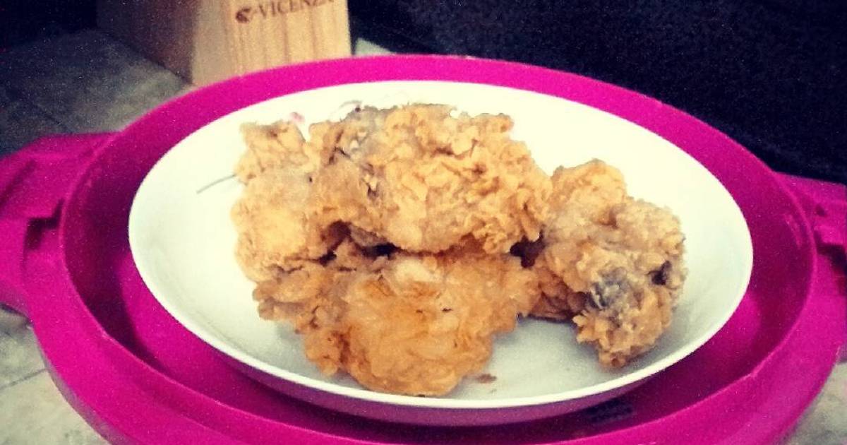 Resep Ayam Goreng Kriuk Ala Mama Zahra ala Anastasia Kuncoro