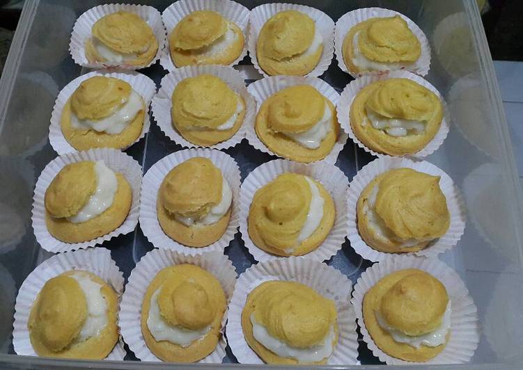 resep Soes isi vla