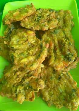 Bakwan tempe sayur kriuk