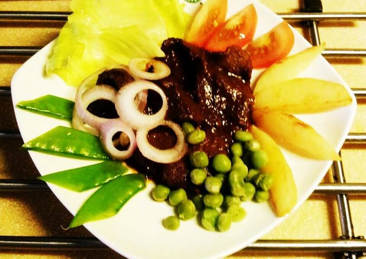 Resep Steak Daging Lada Hitam - Etee Nech