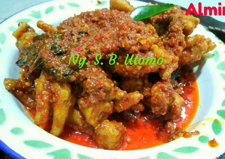 Resep ??Ceker super pedas?? Oleh ???? Ny. S. B. Utomo ????