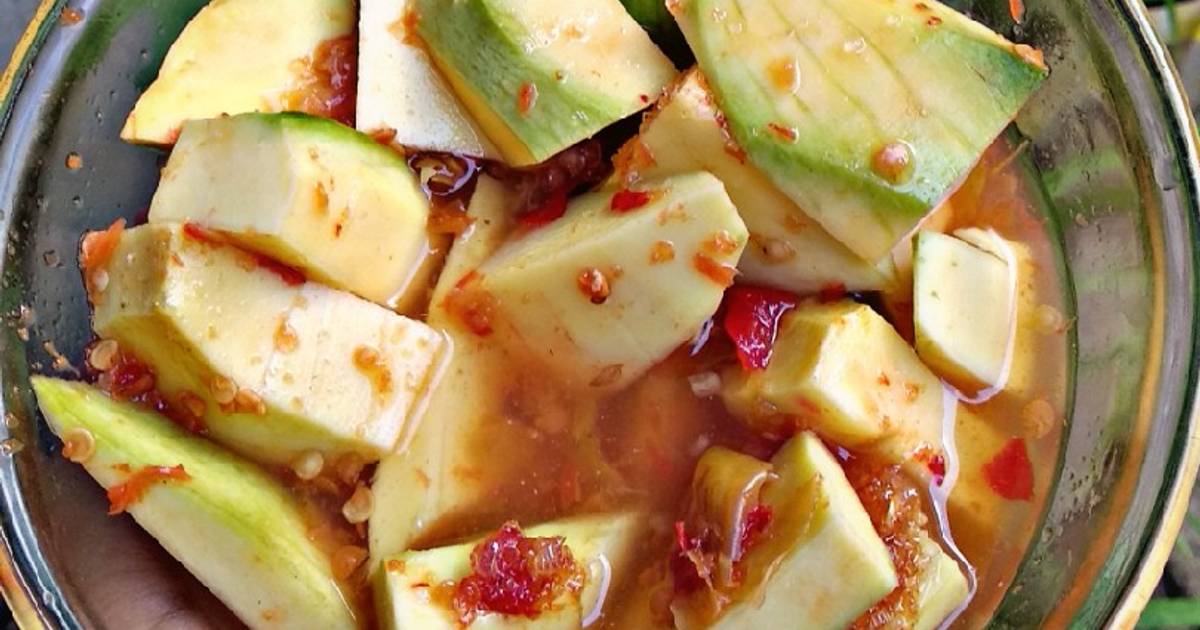 33 resep rujak kuah mangga enak dan sederhana Cookpad