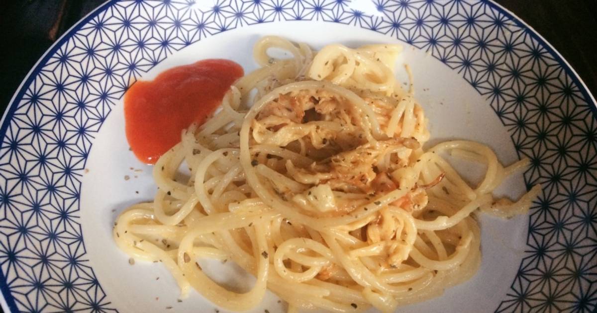 Resep Spaghetti Carbonara (No cooking cream) oleh Ajeng 