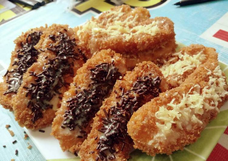 gambar untuk cara membuat Pisang goreng krispy