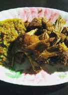 Bebek goreng sambal cabe ijo